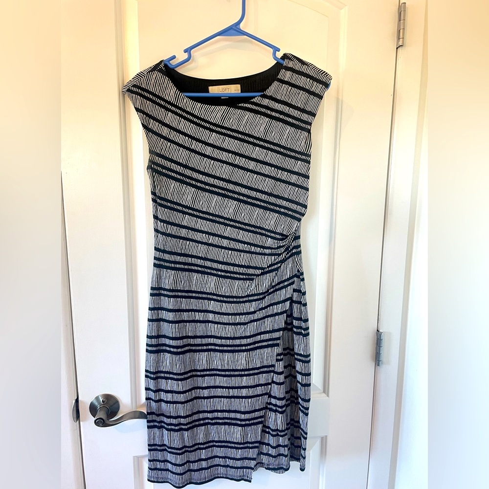 LOFT Women's Small Petite Faux Wrap Dress